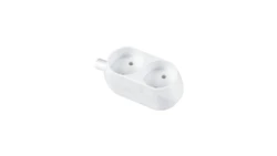 Gniazdo przenośne dwukrotne 16A 2P 250V białe GN-260