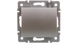 LOGI Łącznik schodowy śrubowy 10AX 250V srebrny 021050143 25191