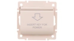 LOGI Łącznik hotelowy z opóźnieniem wyłączenia śrubowy 10AX 250V kremowy 021190103 25143