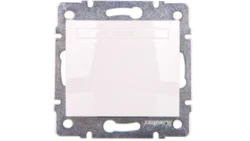 DOMO Łącznik jednobiegunowy szybkozłączka 10AX 250V biały 011000202 24710