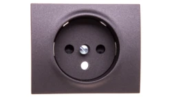 SISTENA LIFE Plakietka gniazda pojedynczego choco 771228