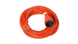 Przedłużacz ogrodowy 1-gniazdo b/u 10A 25m /OMY 2x1,5/ pomarańczowy PS-160