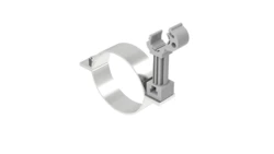 Uchwyt do rury spustowej fi 80mm nierdzewny z plastikiem 64.08/P NI /96420805/