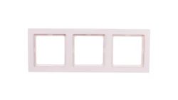 Berker Q.3 Ramka potrójna biały, aksamit 10136099