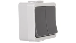 JANTAR-bis Łącznik świecznikowy n/t IP44 szary WNT-2J-b