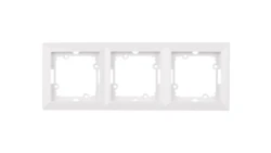 OPAL Ramka potrójna biała Ra-3Op