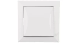 OPAL Łącznik pojedynczy z podświetleniem biały WP-1 Op/S