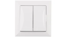 OPAL Łącznik świecznikowy z podświetleniem biały WP-2 Op/S