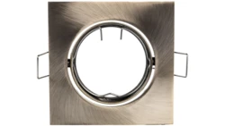 Sufitowa oprawa punktowa PORTO-K, IP20, kwadrat, patyna, z regulacją kąta, TYP DT10