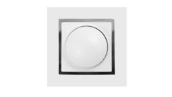 MAGIC Ściemniacz obrotowy 60-400W 230V biały/chrom SO-M