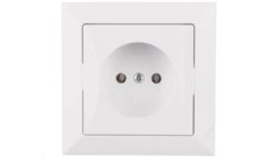 OPAL Gniazdo pojedyncze b/u białe GPt-15 Op