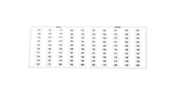 Ramka z oznacznikami 2x 151-200 209-609 /5szt./