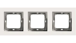 MAGIC Ramka potrójna biały/chrom Ra-3 M