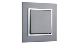 MAGIC Łącznik dwubiegunowy biały/chrom WP-9 M