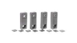 Uchwyty do mocowania obudów poliestrowych na ścianie RAL7046 FL863Z /zestaw 4szt./