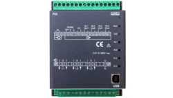 Programowalny przetwornik sieci 3-fazowej wejście I 5A wejście U 3x57,7/100V zasilanie 85-253V AC 90-320V DC wyjście 4 analog. P