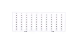 Ramka z oznacznikami 10x 91-100 209-573 /5szt./