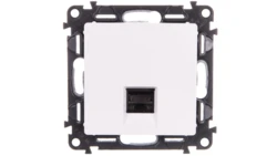 VALENA LIFE Gniazdo komputerowe RJ45 kat.6A STP białe 753148