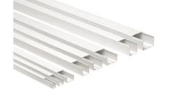 Kanał kablowy z pokrywą CP 80x40 biały /2m/ ECCP8040B