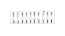 Ramka z oznacznikami 10x 31-40 209-705 /5szt./