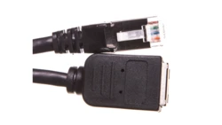 Przedłużacz kabla krosowego F/UTP kat.5e czarny 10m 91885