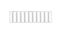 Oznaczniki WMB 2x 51-100 793-607 /5szt./