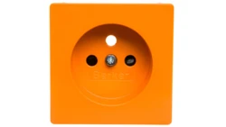 Q.1/Q.3/Q.7 Płytka czołowa gniazda z/u pomaranczowy aksamit 3965766014