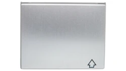 K.5 Płytka czołowa gniazda z/u i pokrywą aluminium 3965777103