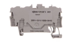 Złączka szynowa diodowa 3-przewodowa 1,5mm2 szara 1N4007 2001-1311/1000-410 /100szt./