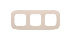 VALENA ALLURE Ramka potrójna kremowy 754313