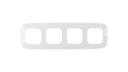 VALENA ALLURE Ramka poczwórna biały 754304