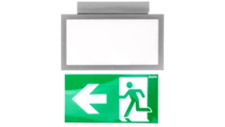 Oprawa awaryjna INFINITY II AC LED 1W 3h jednozadaniowa PT szara 2ACS/1W/C/3/SE/PT/GR