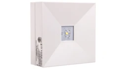 Oprawa awaryjna LOVATO II LED 2W (opt. universal) 240lm 1h jednozadaniowa biała LV2U/2W/C/1/SE/X/WH