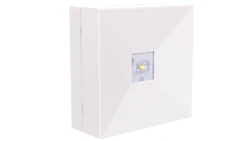 Oprawa awaryjna LOVATO II LED 2W (opt. universal) 240lm 3h jednozadaniowa biała LV2U/2W/C/3/SE/X/WH