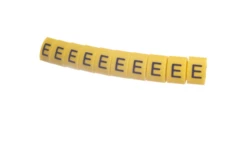 Oznacznik przewodów OZ-2/E żółty E04ZP-01020401600 /100szt./