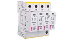 Ogranicznik przepięć typ T2 (C) ETITEC C T2 275/20 4+0 do instalacji mieszkaniowych TN-S 002440395