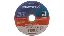 Ściernice płaskie do cięcia i szlifowania stali nierdzewnej 125x22,23mm RT-CDI-125/1