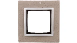 Simon 54 Nature Ramka pojedyncza beton - MOKRA ROBOTA DRN1/96
