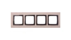 Simon 54 Nature Ramka poczwórna beton - FUNDA MENTE DRN4/93