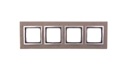 Simon 54 Nature Ramka poczwórna beton - MOKRA ROBOTA DRN4/96