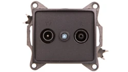 DOMO Gniazdo RTV końcowe grafit 011330041 24923