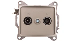 DOMO Gniazdo RTV końcowe szampańskie 011330050 25041