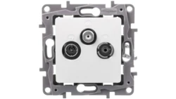 NILOE Gniazdo antenowe RTV-SAT zakończeniowe 10 dB białe 764565