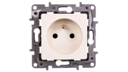 NILOE Gniazdo pojedyncze z/u 16 A 250 V kremowe 764640