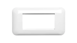 KOS45 Ramka podwójna + uchwyt do modułów 45x45 biała 3504103