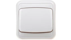 COSMO Łącznik pojedynczy biały 300401