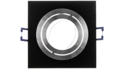 Sufitowa oprawa punktowa MORENA, IP20, kwadrat, czarna