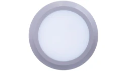 Oprawa schodowa LED SILVER OW 3W 200lm 220-240V AC 120 stopni IP65 okrągła, mleczna osłonka, ciepły biały, szara LD-OSSLOW3W-80