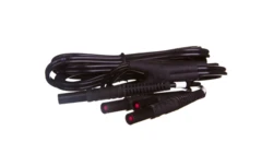 Przewód pomiarowy 2m dwużyłowy /wtyki bananowe/ WAPRZ002DZBB