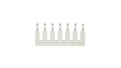 Mostek grzebieniowy 7-torowy 32A 800V jasnoszary 2004-407 TOPJOBS /25szt./